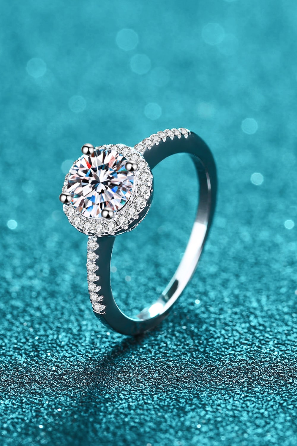 Ready To Flaunt Moissanite Ring - DromedarShop.com Online Boutique