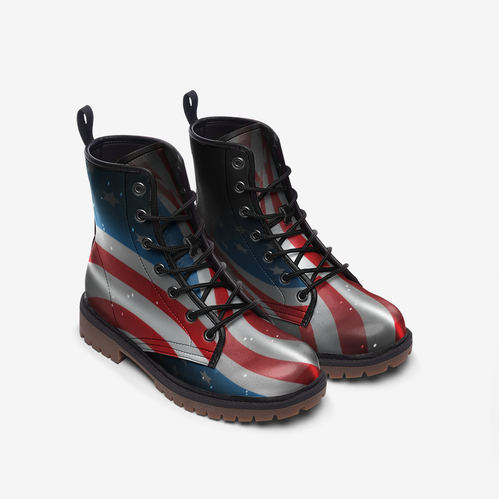 Patriot Casual Leather Lightweight Unisex Boots DromedarShop.com Online Boutique
