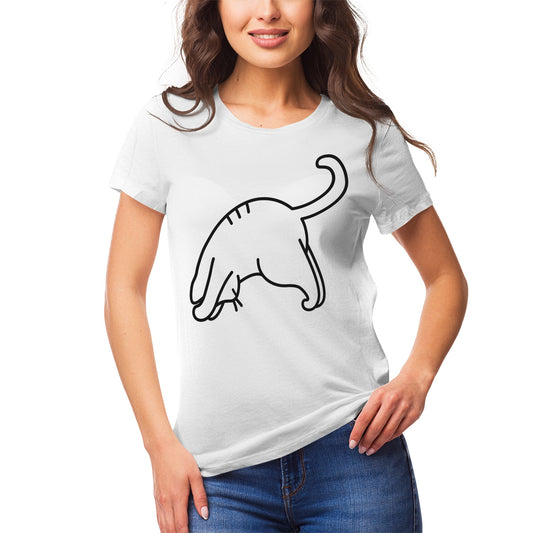Yoga Cat 1 Women's Ultrasoft Pima Cotton T‑shirt - DromedarShop.com Online Boutique