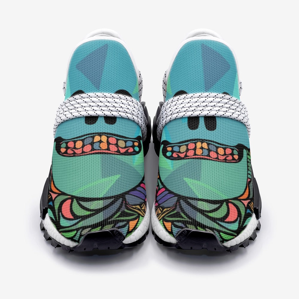 Mexican Colorful Skull 10000 Unisex Lightweight Sneaker S-1 Boost DromedarShop.com Online Boutique