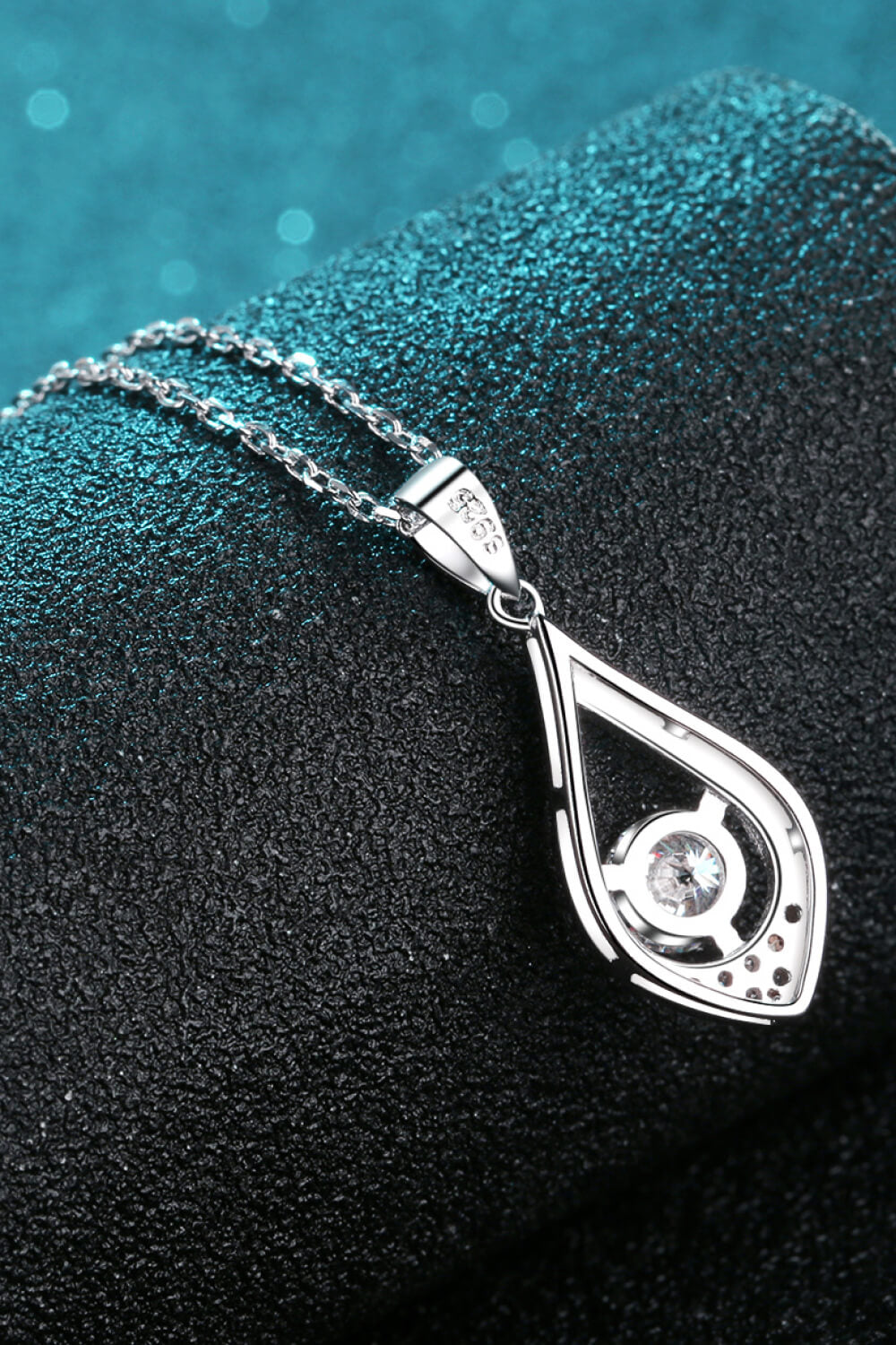 Glamorous Always Moissanite Pendant Necklace - DromedarShop.com Online Boutique