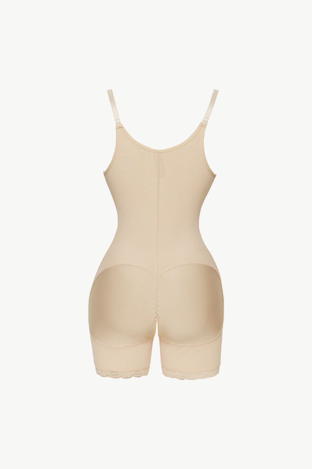 Full Size Side Zipper Under-Bust Shaping Bodysuit - DromedarShop.com Online Boutique