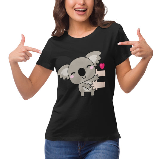 Koala Serie 25 Women's Ultrasoft Pima Cotton T‑shirt - DromedarShop.com Online Boutique