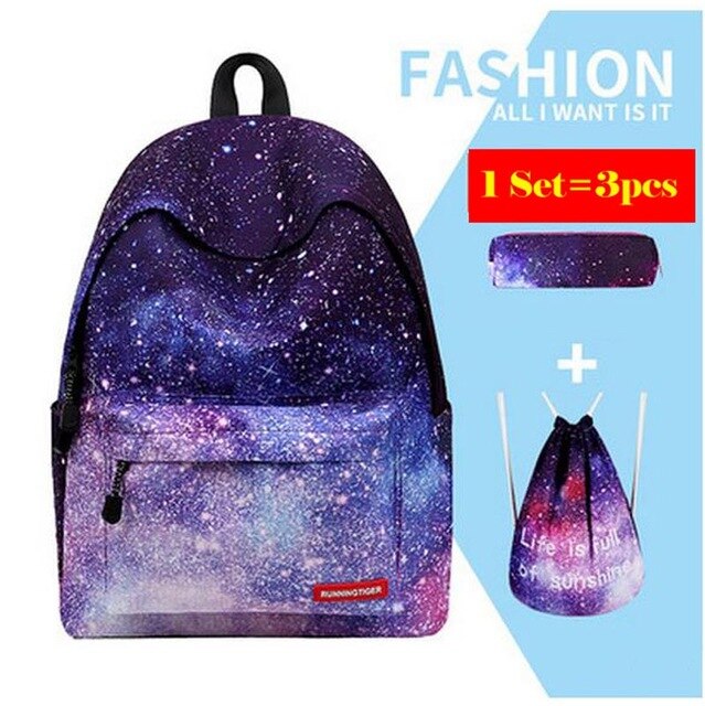 RUNNINGTIGER Fashion Backpack Set - DromedarShop.com Online Boutique