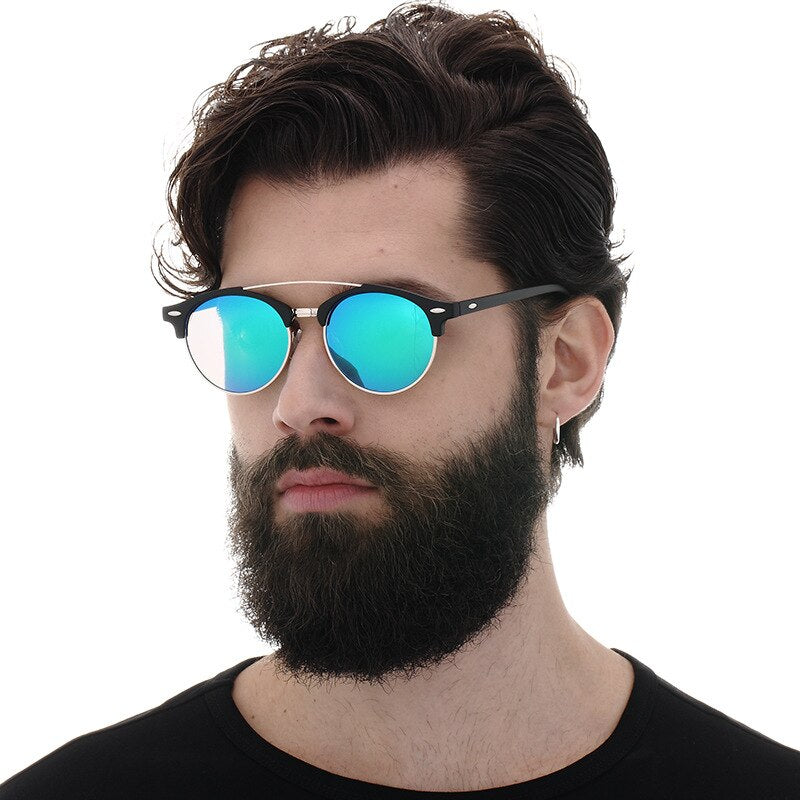 Round Polaroid Sunglasses DromedarShop.com Online Boutique
