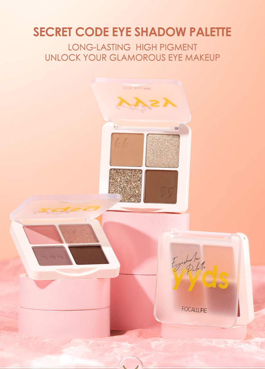Eyeshadow Palette Glitter Shiny Pigment Matte Naked Waterproof Professional Cosmetics DromedarShop.com Online Boutique