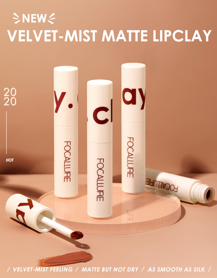 Lipstick Set 2 Pcs, Velvet Blurred Effect Matte Lipstick, 1 Pcs Face Blusher Long-lasting Natural Makeup DromedarShop.com Online Boutique