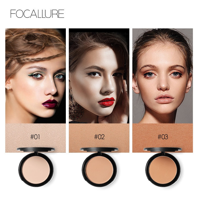 3 Colors Make Up Face Powder DromedarShop.com Online Boutique