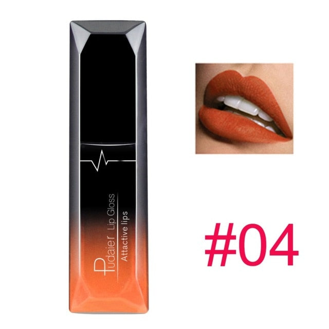 21 Colors Metallic Liquid Lip Gloss Waterproof DromedarShop.com Online Boutique