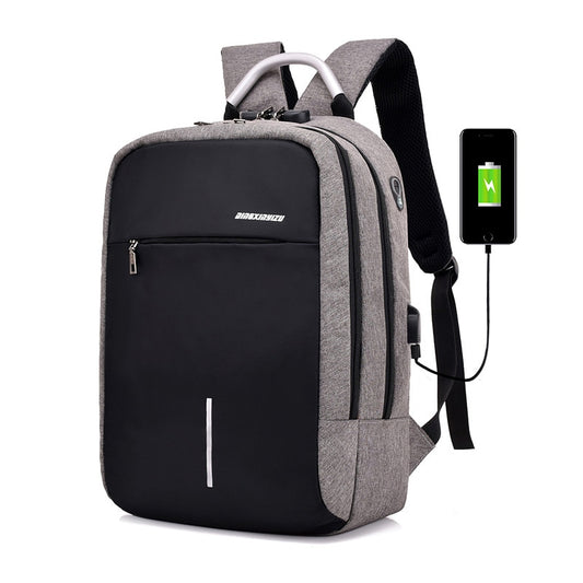 USB Backpack laptop bag anti-theft computer bag DromedarShop.com Online Boutique